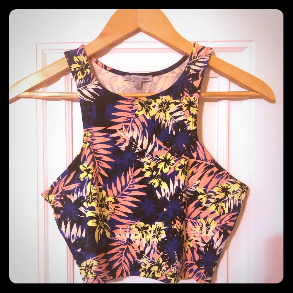 ☀️ | HALTER CUT CROP TOP | ☀️